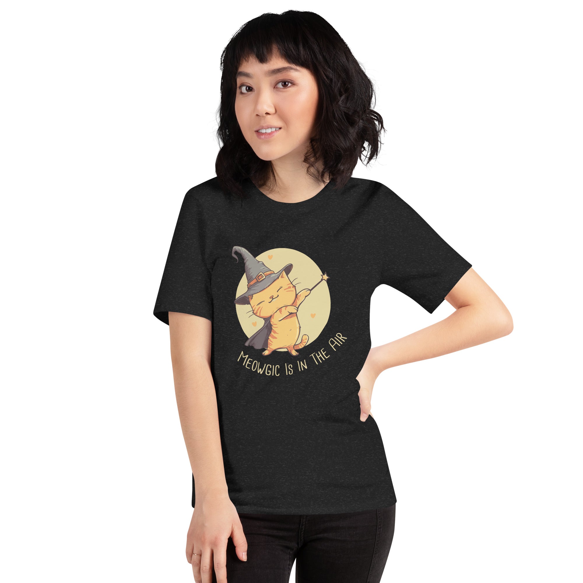 Meowgic Is In The Air Unisex t-shirt