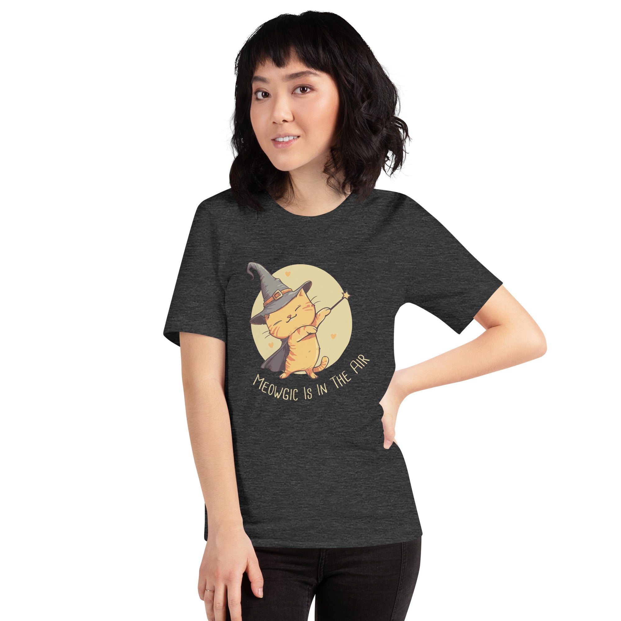 Meowgic Is In The Air Unisex t-shirt