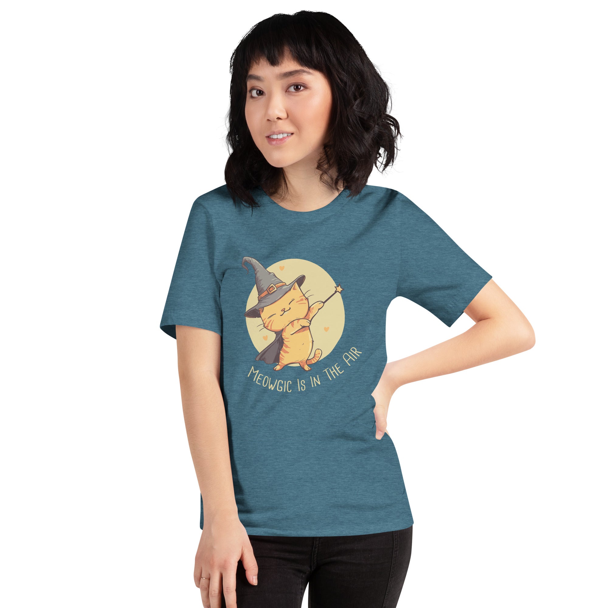 Meowgic Is In The Air Unisex t-shirt