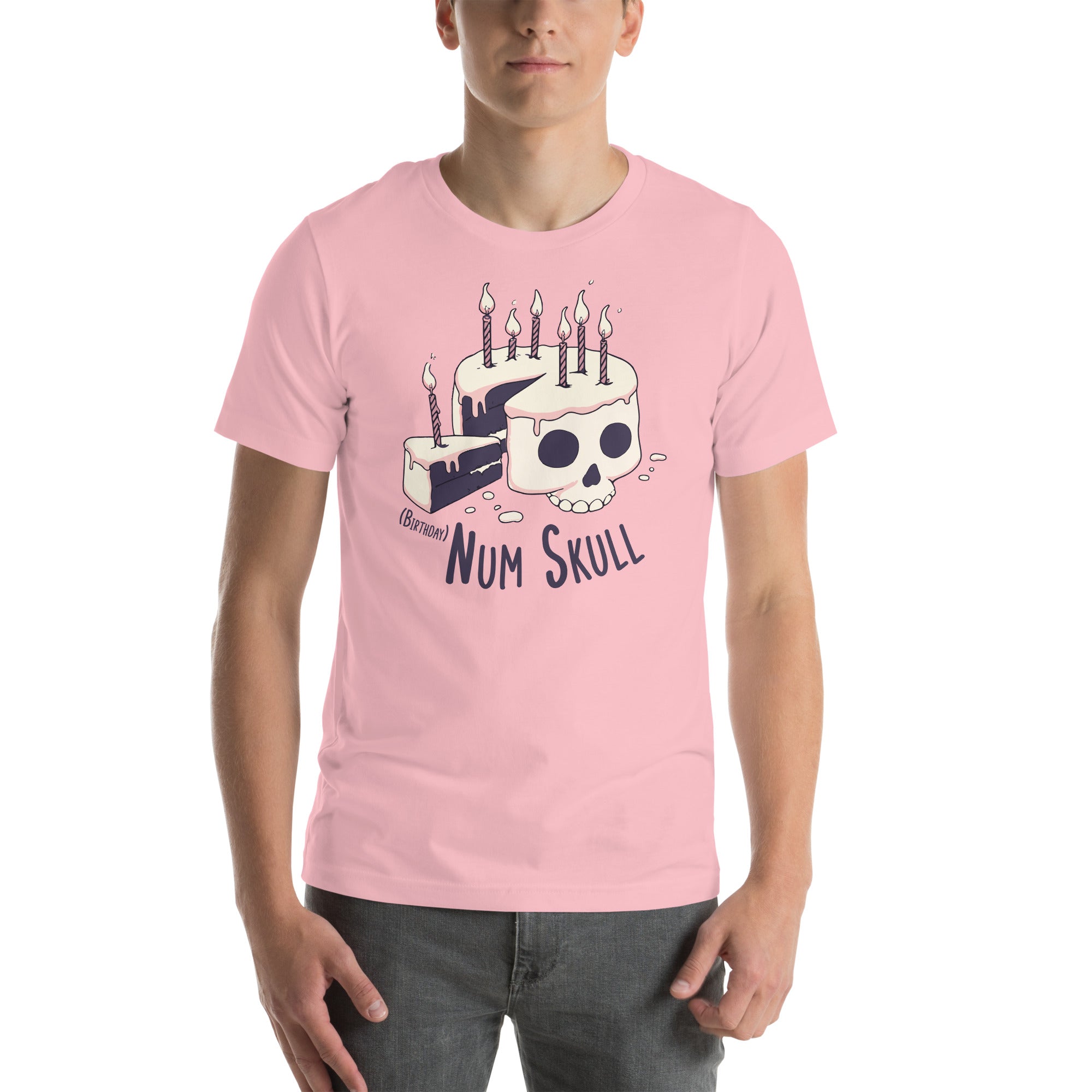 Birthday Num Skull Unisex t-shirt