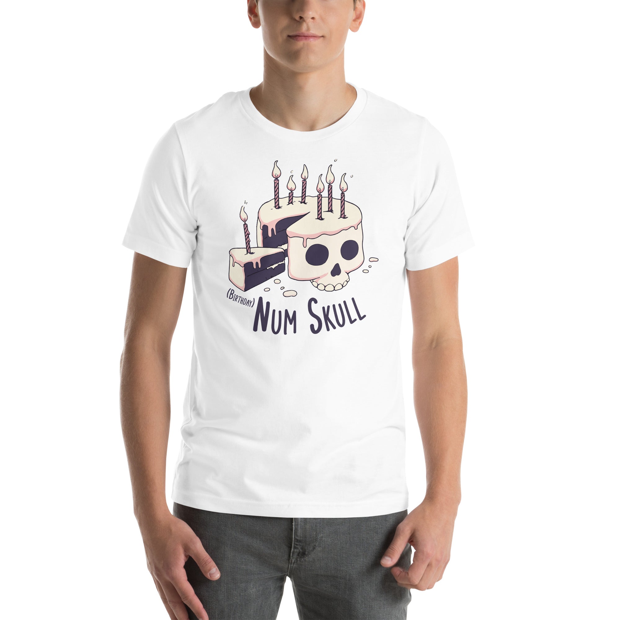 Birthday Num Skull Unisex t-shirt